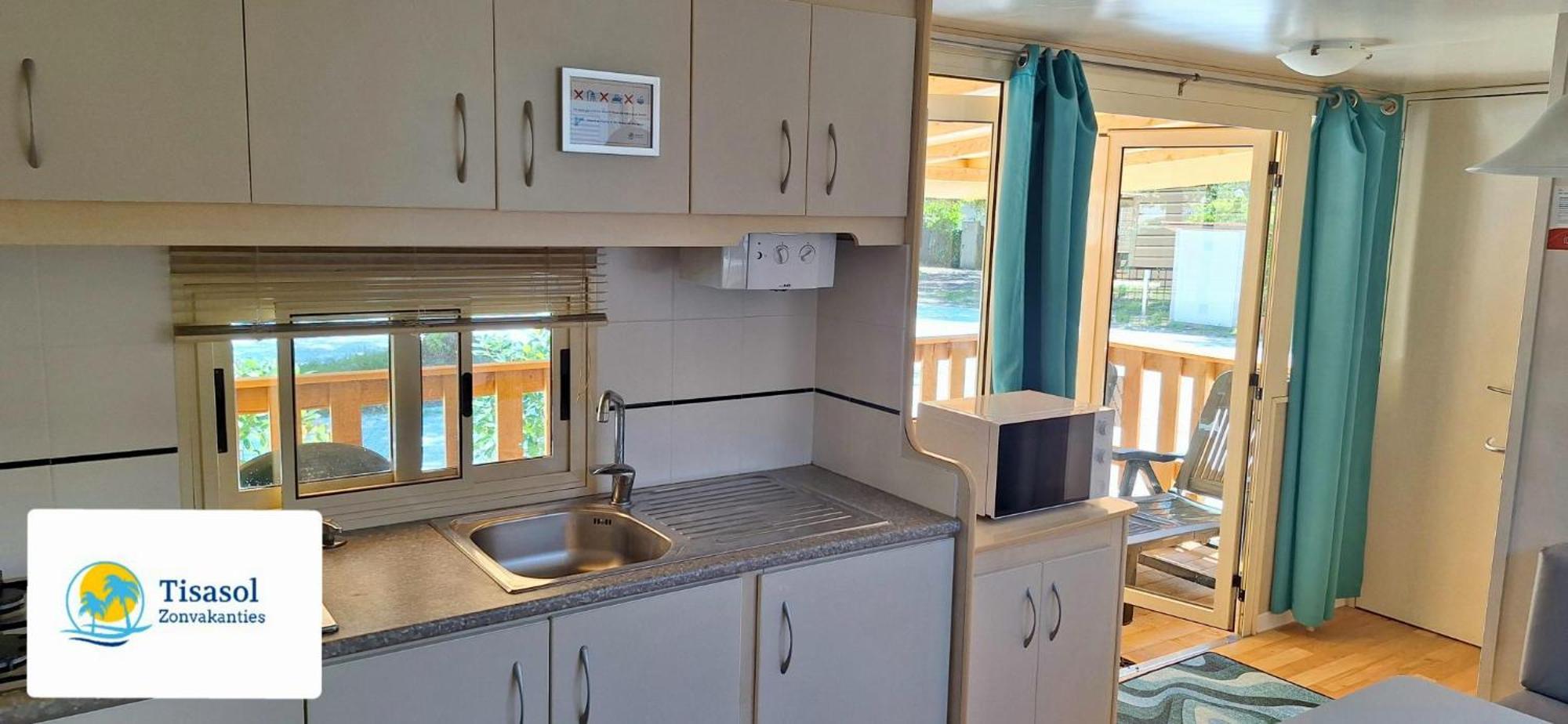 Mobile Home Viareggio - Including Airco- Camping Paradiso - G008 ภายนอก รูปภาพ